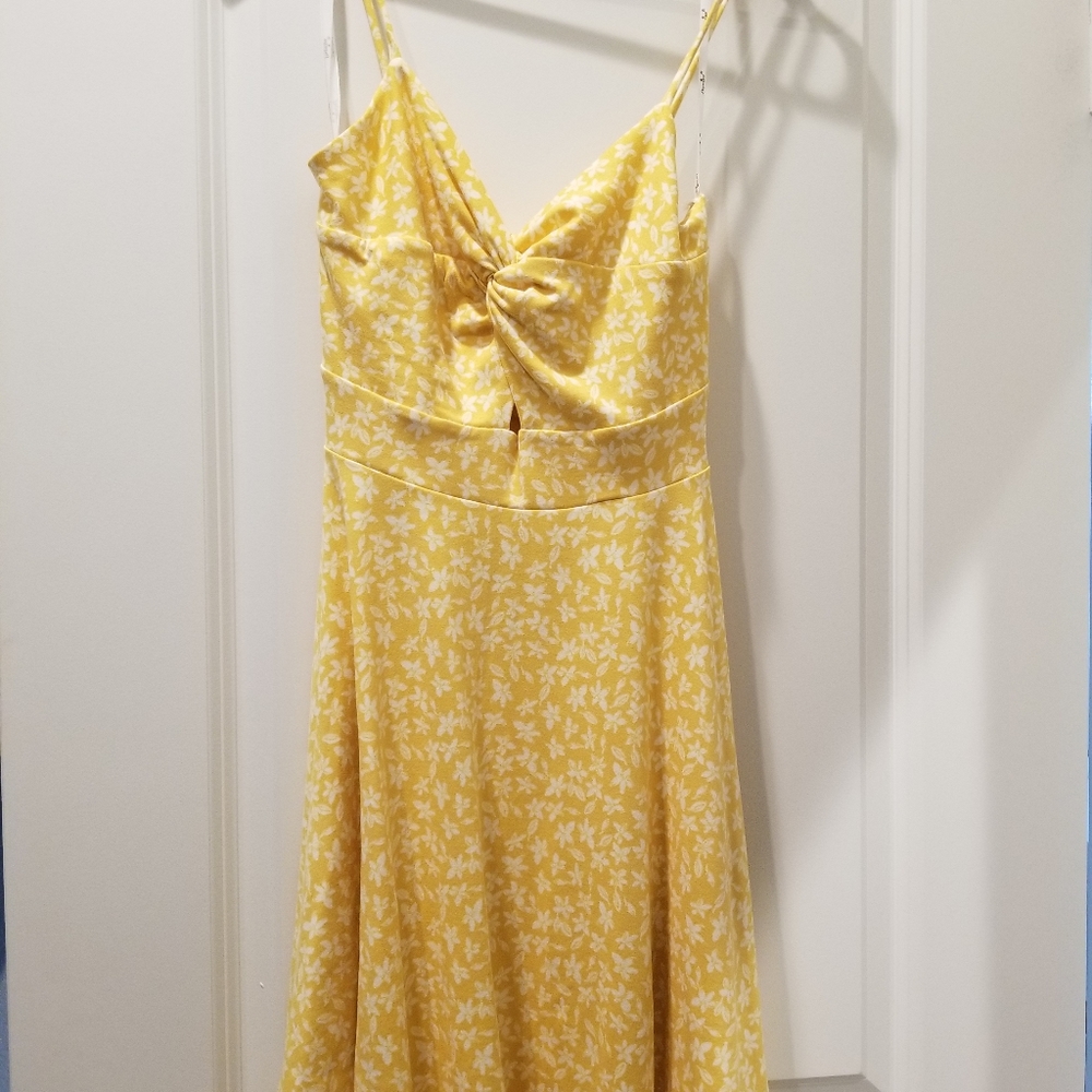 Yellow Flower Dress